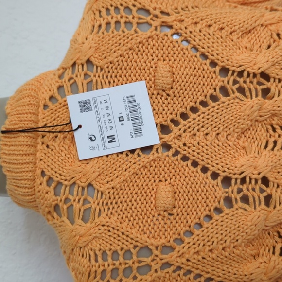 ZARA NEW CROCHET TOP M - Picture 5 of 5